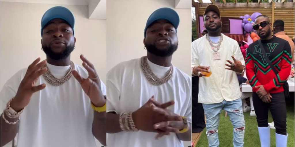 singer davido pens sweet birthday message to tunde ednut as he clocks new age video